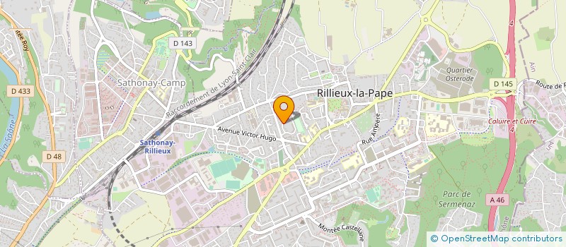 localisation de l'entreprise RAYON DE SOLEIL à RILLIEUX-LA-PAPE