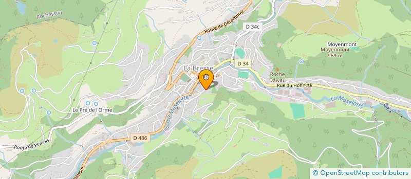 localisation de l'entreprise RAYON DE SOLEIL à LA BRESSE