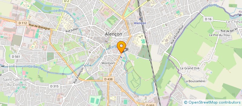 localisation de l'entreprise RAYON DE SOLEIL à ALENCON