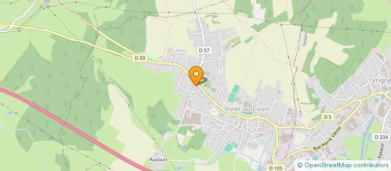 localisation de l'entreprise RAYON DE SOLEIL  VIVIER-AU-COURT