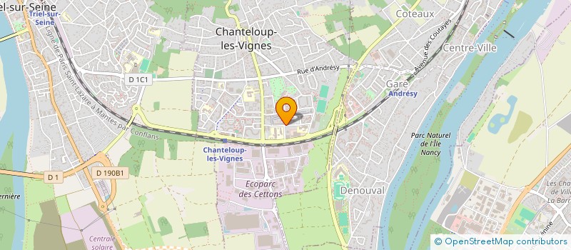 localisation de l'entreprise RAYON DE SOLEIL CONTRE LA SEP à CHANTELOUP-LES-VIGNES