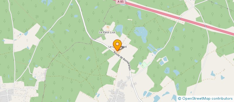 localisation de l'entreprise RAYON DE SOLOGNE  LANGON-SUR-CHER