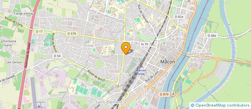 localisation de l'entreprise RAYON LOCAL à MACON