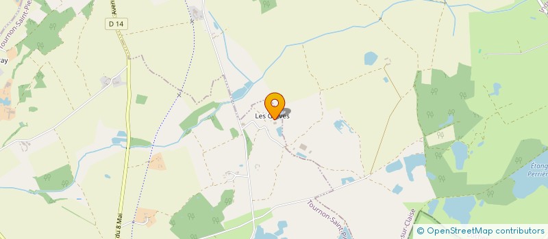 localisation de l'entreprise RAYON VERT  TOURNON-SAINT-PIERRE