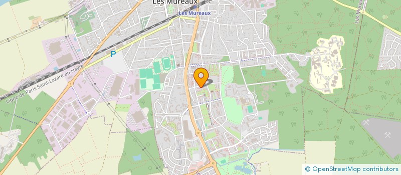 localisation de l'entreprise RAYON VERT ASSOCIATION à LES MUREAUX