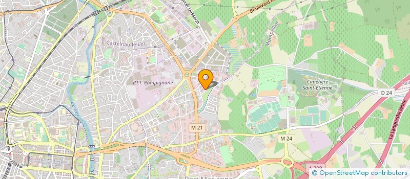 localisation de l'entreprise RAYONEX FRANCE à MONTPELLIER