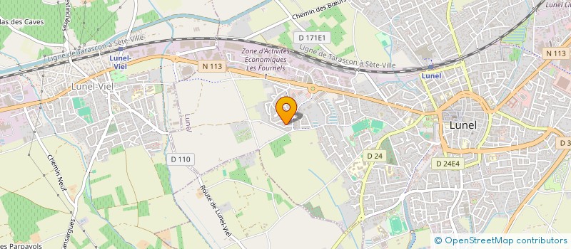 localisation de l'entreprise RAYONNAGE DISCOUNT à LUNEL