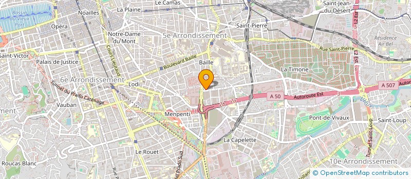 localisation de l'entreprise RAYONNE TOI à MARSEILLE