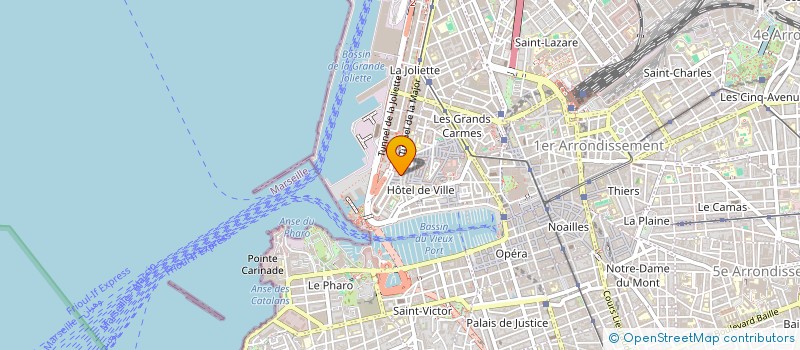 localisation de l'entreprise RAYONNEZ  MARSEILLE