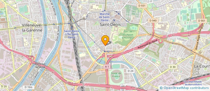 localisation de l'entreprise RAYONS D'AFRIQUE à SAINT-DENIS