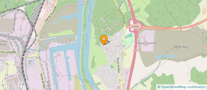 localisation de l'entreprise RAYONS DE FAMILLE  ILLANGE