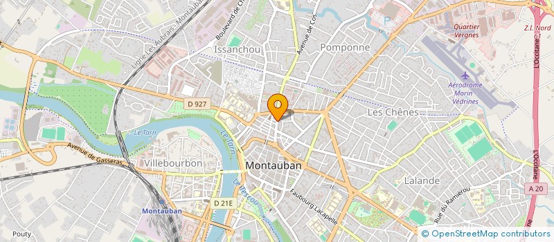 localisation de l'entreprise RAYYANE  MONTAUBAN