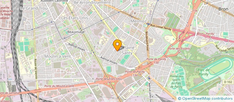 localisation de l'entreprise RAZ  LYON