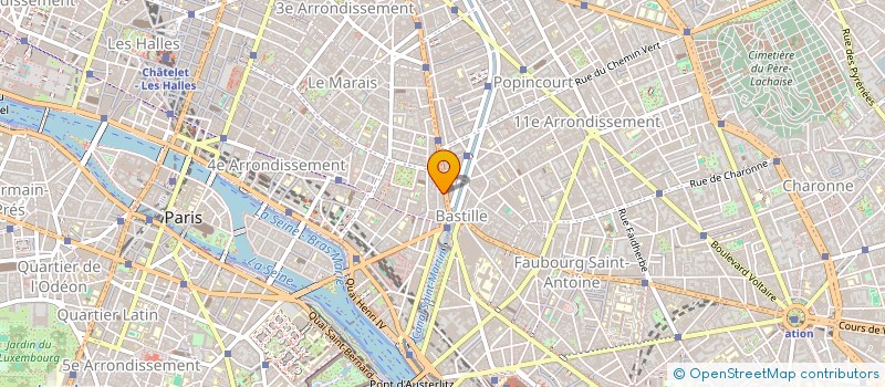 localisation de l'entreprise RAZ SHOP à PARIS