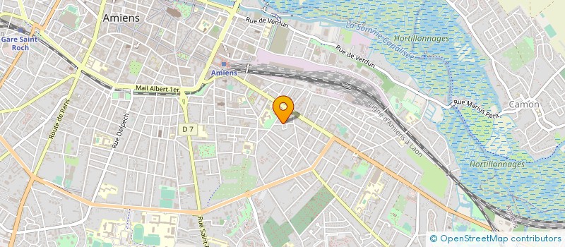 localisation de l'entreprise RAZA à AMIENS