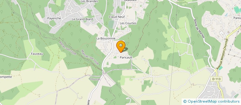 localisation de l'entreprise RAZAC BASKET CLUB  RAZAC-SUR-L'ISLE