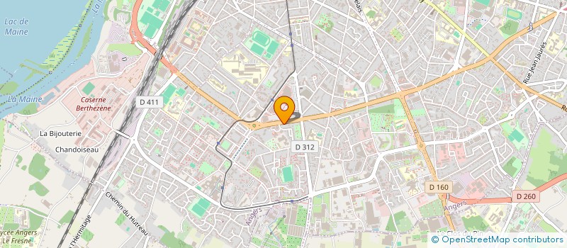 localisation de l'entreprise RAZAKANDRETSA INVESTISSEMENTS à ANGERS