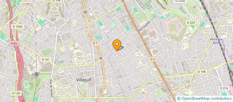 localisation de l'entreprise RAZANE TAXI  VITRY-SUR-SEINE