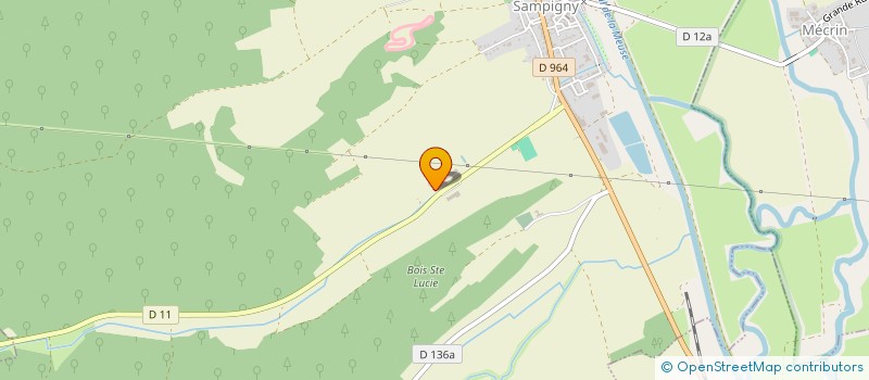 localisation de l'entreprise RAZAOUETTE RG EST à SAMPIGNY