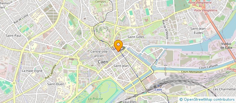 localisation de l'entreprise RAZELUCCI à CAEN
