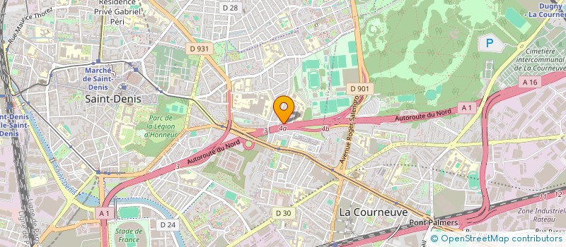 localisation de l'entreprise RAZI GARAGE AUTOMOBILES à SAINT-DENIS