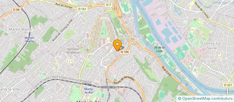 localisation de l'entreprise RAZIEL MEDIA  LE PORT-MARLY