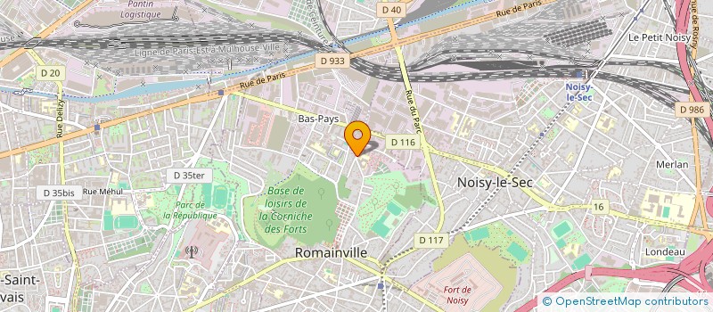 localisation de l'entreprise RAZIEL.MN à ROMAINVILLE