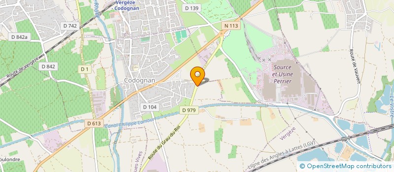 localisation de l'entreprise RAZIL  CODOGNAN