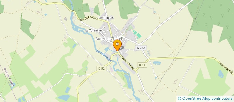 localisation de l'entreprise RAZORBACK à AUTRY-LE-CHATEL