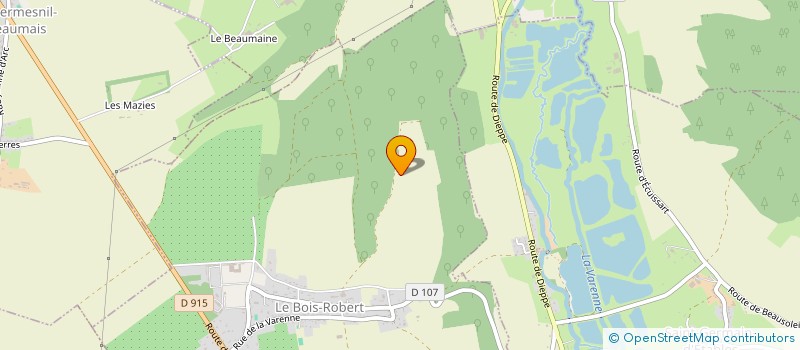 localisation de l'entreprise RAZURO  LE BOIS-ROBERT
