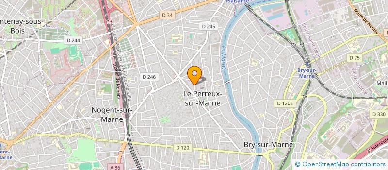 localisation de l'entreprise RAZZOUKI CONSULTING  LE PERREUX-SUR-MARNE