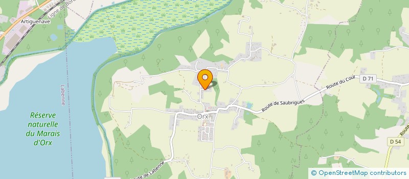 localisation de l'entreprise RB 40 AMENAGEMENTS ET SERVICES  ORX