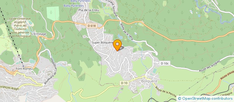 localisation de l'entreprise RB  BOLQUERE