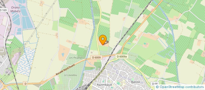 localisation de l'entreprise RB à NARBONNE