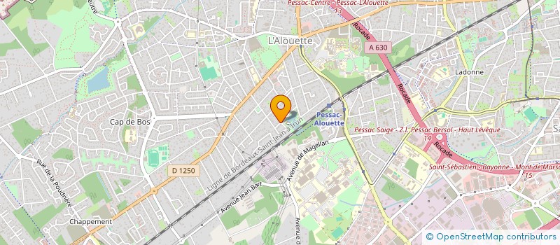 localisation de l'entreprise RB AGENCEMENT à PESSAC