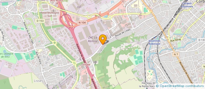 localisation de l'entreprise RB AUTO à LISSES