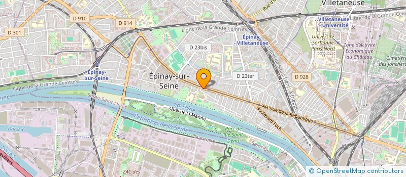 localisation de l'entreprise RB AUTO à EPINAY-SUR-SEINE