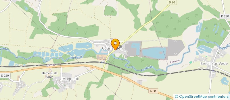 localisation de l'entreprise RB AUTO REIMS  BETHENY