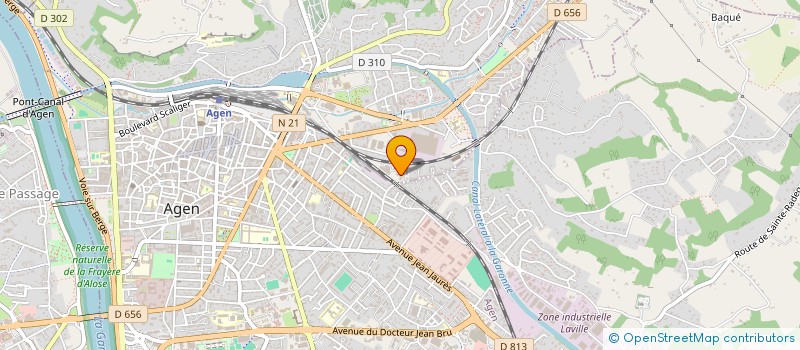 localisation de l'entreprise RB AUTOS à AGEN