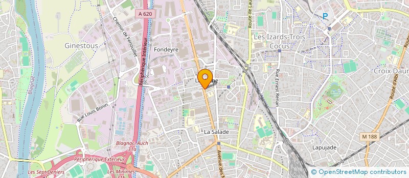 localisation de l'entreprise RB BEAUTY à TOULOUSE
