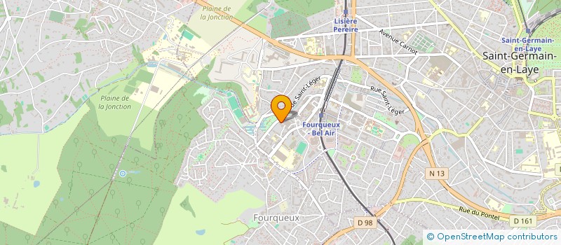 localisation de l'entreprise RB CARE  SAINT-GERMAIN-EN-LAYE