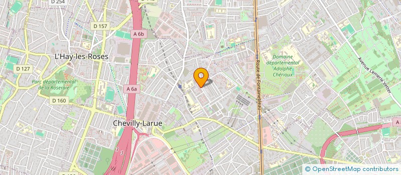 localisation de l'entreprise RB  COM  CHEVILLY-LARUE