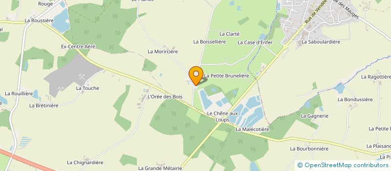 localisation de l'entreprise RB CONCEPTION MECANIQUE  SEVREMOINE
