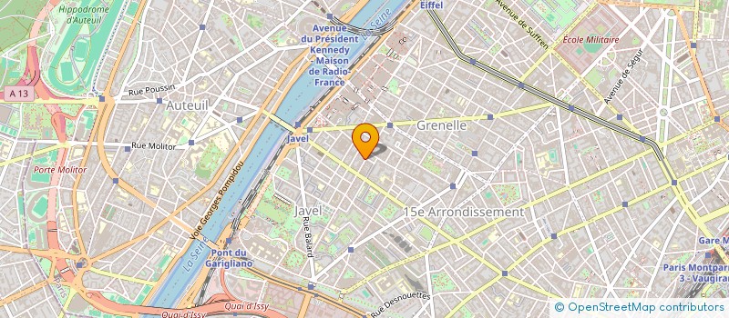 localisation de l'entreprise RB CONSEIL  PARIS