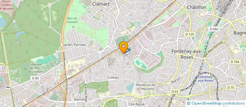 localisation de l'entreprise RB CONSEIL  CLAMART