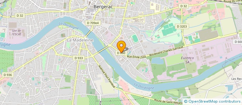 localisation de l'entreprise RB CONSEIL ENERGIE à BERGERAC