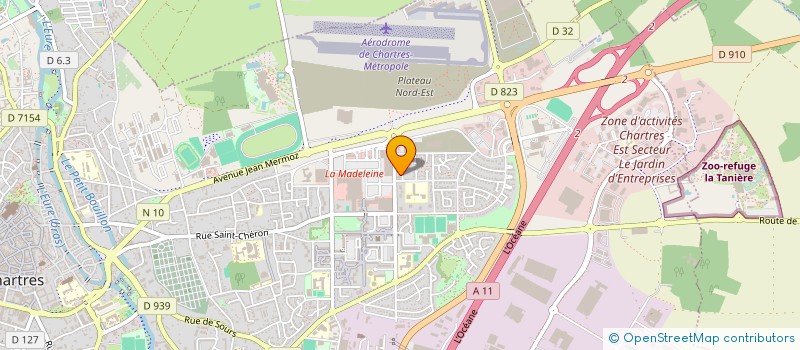 localisation de l'entreprise RB-CONSEILS à CHARTRES