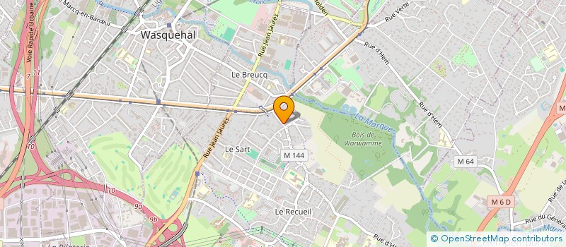 localisation de l'entreprise RB CONSULTING à VILLENEUVE-D'ASCQ