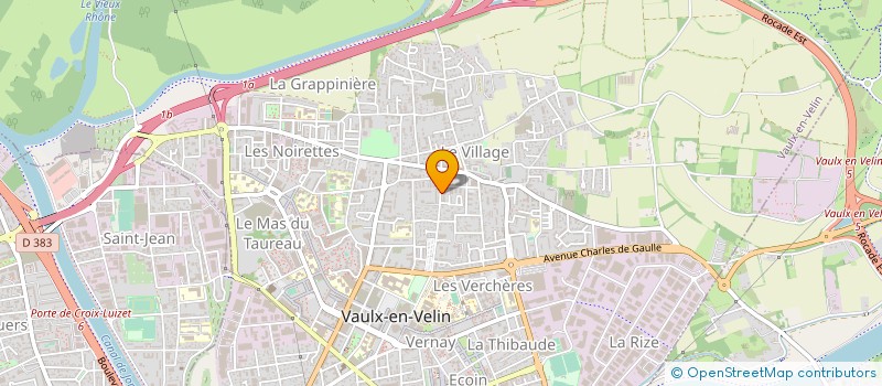 localisation de l'entreprise RB CORPORATE à LYON