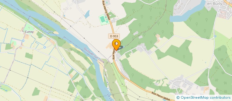localisation de l'entreprise RB CREATION  OUZOUER-SUR-LOIRE